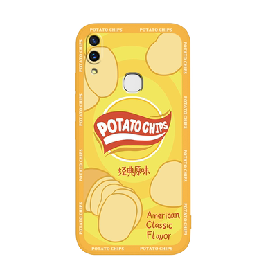 薯片适用vivox21手机壳x20plus新款x20a硅胶x9splus套vivo卡通x21i男ia女s小众ud前置uda后置指纹viv0创意软