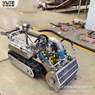 水下智能清淤机器人遥控履带式 清洗机 自动清淤机遥控履带式