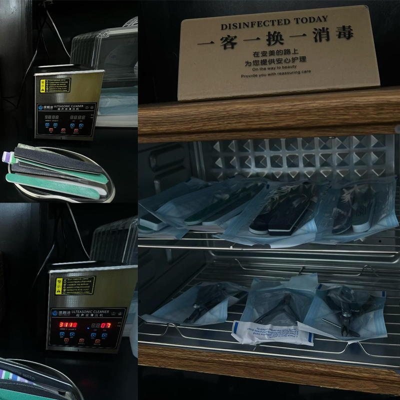 消毒柜美发店镊子口罩牙具牙科专用白色纹身工具手机数显内衣梳子