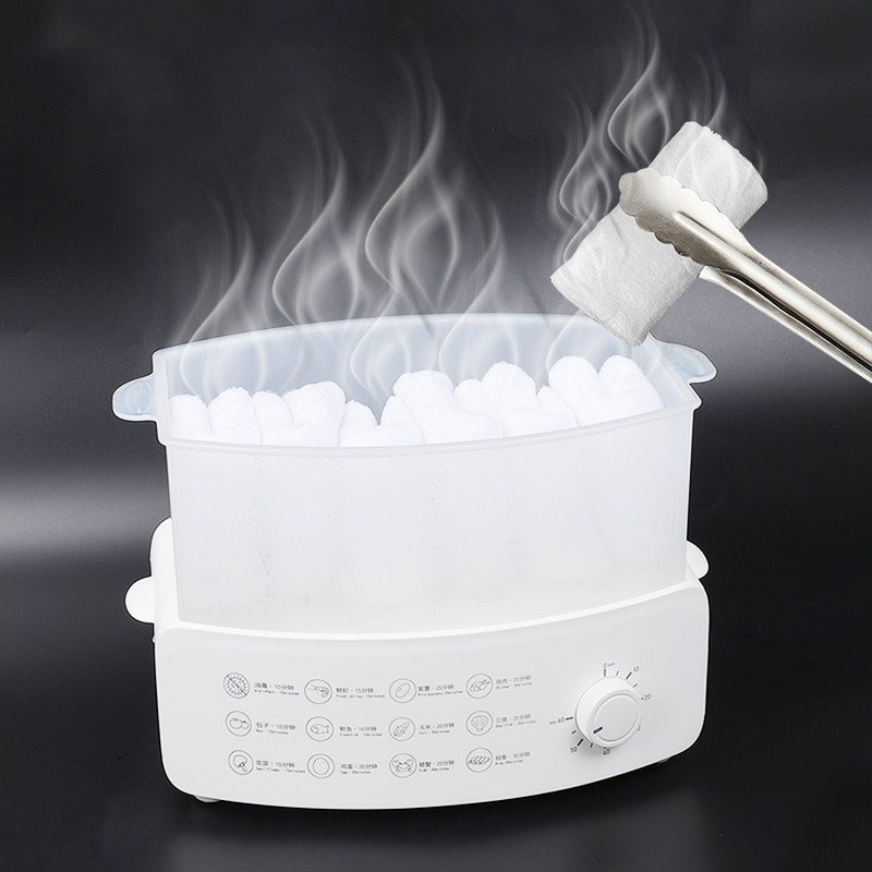 电热蒸汽机消毒柜加热器湿毛巾机理发店美容院ktv修面刮胡子热敷