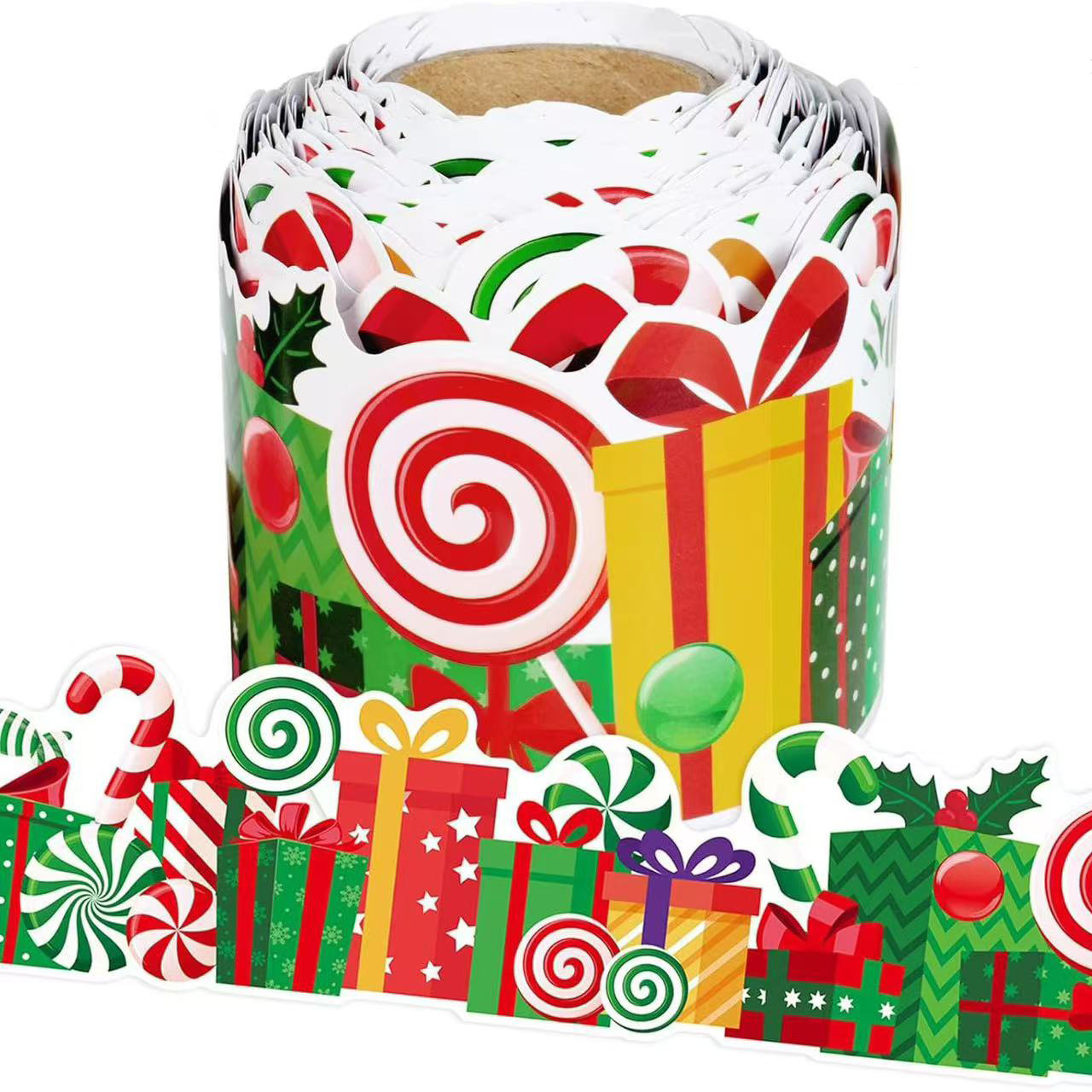 卡通圣诞节贴纸黑板公告栏装饰