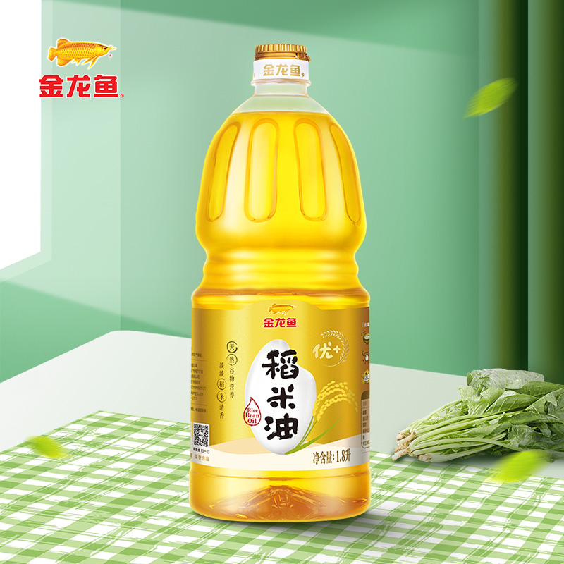 金龙鱼优+稻米油1.8升