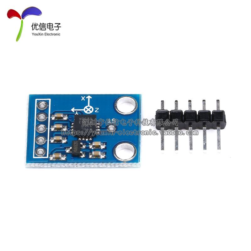 【优信电子】ADXL335 模拟量加速度模块 传感器模块 GY-61
