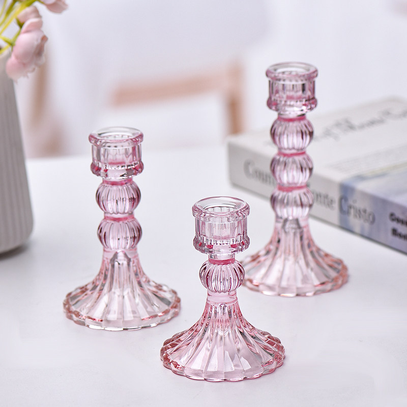 欧式高脚水晶玻璃烛台家用蜡烛台底座浪漫婚礼庆烛光晚餐拍照道具,家居饰品,烛台,淘宝优惠券,粉丝福利购,淘宝优惠卷