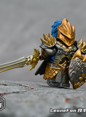 圆桌骑士凯 兰斯洛特人仔第三方中古奇幻亚瑟王拼装益智玩具男孩