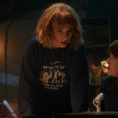 Beam Up美式 怪奇物语5罗宾同款 圆领卫衣男女秋冬宽松长袖 上衣