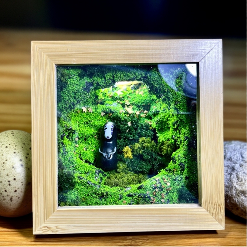 原创手工 无脸男 充电LED 风水招财摆件装饰品 书桌礼品玩具 包邮