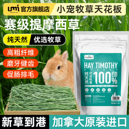 兔兔晒干提摩西草龙猫荷兰猪草料