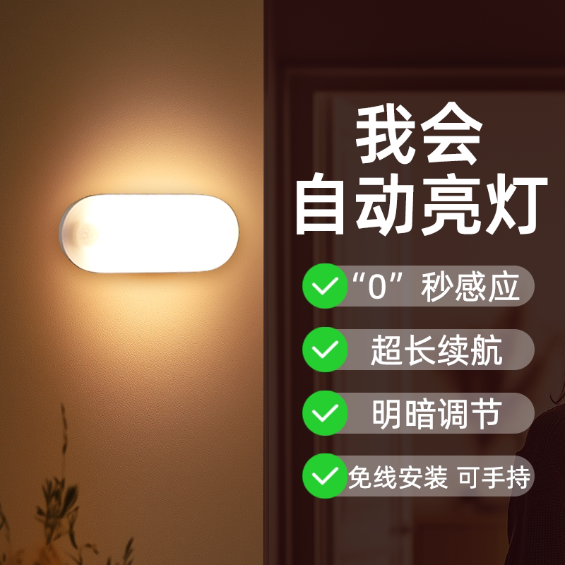 【热销推荐】LYRIDZ人体感应夜灯