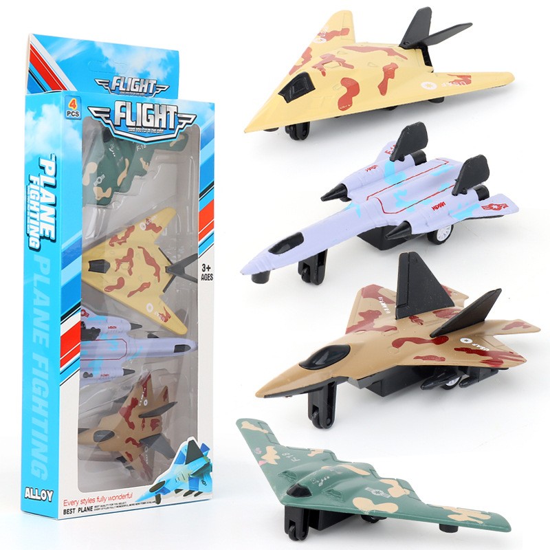 儿童玩具飞机模型迷你合金飞机战斗机星球大战手指宇宙飞船模ce89