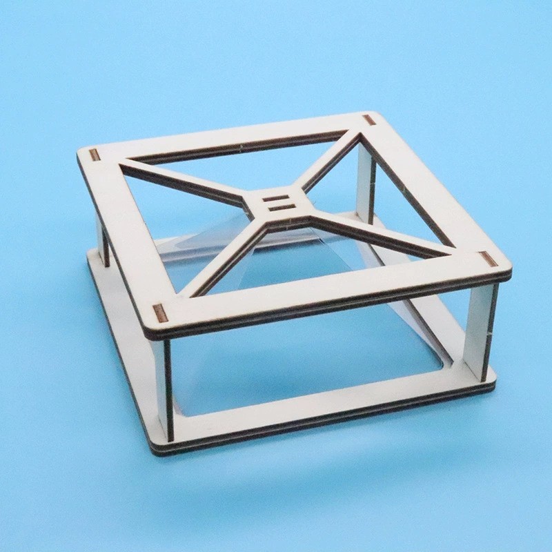 科学小手工制作3D全息投影仪小学生幼儿园科学实验小发明diyce72