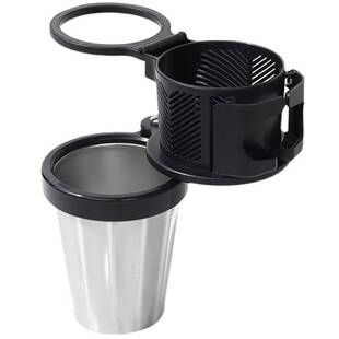 2021新款 汽车用品出风口手机导航饮料杯架同时放3个杯 车载水杯架