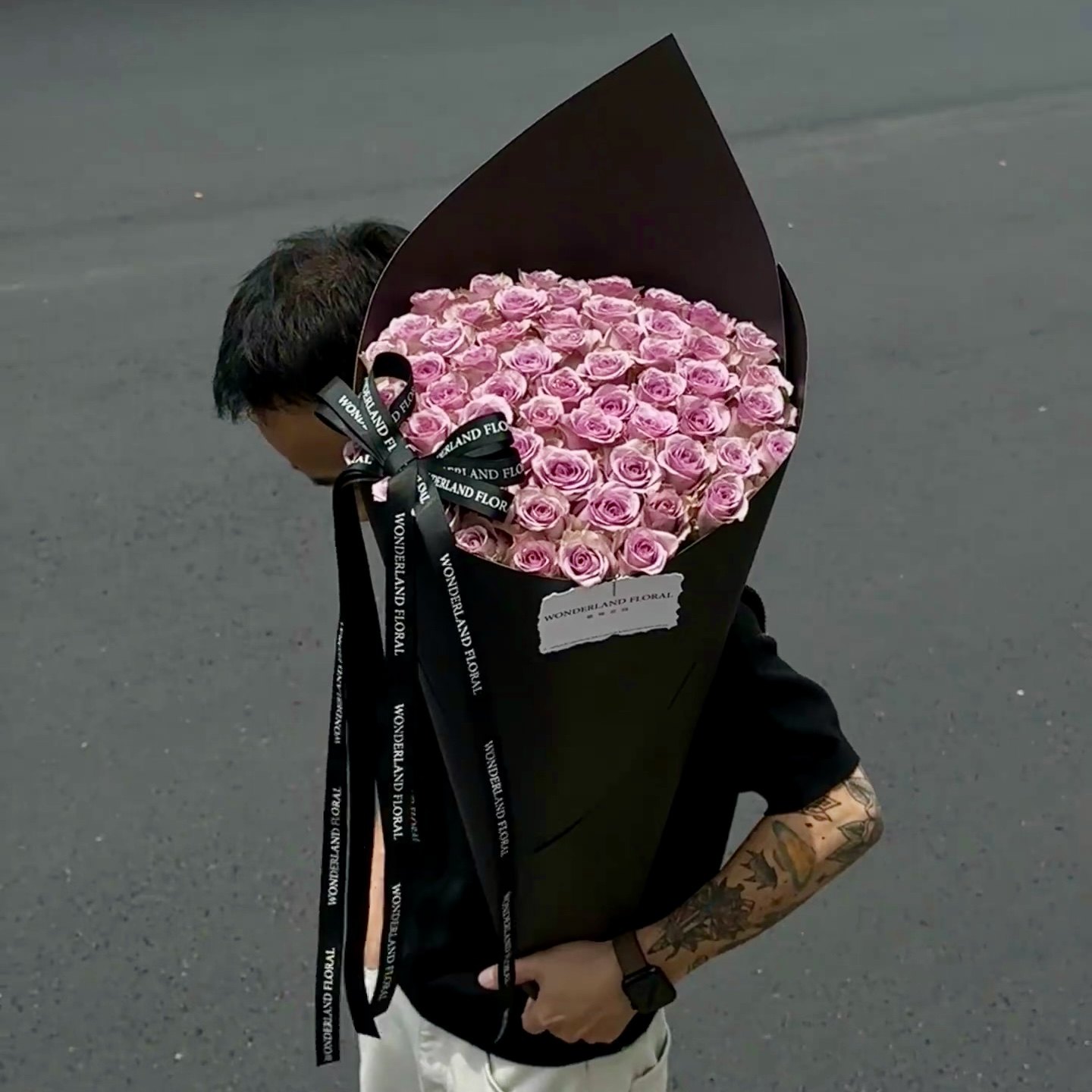 冰淇淋花束鲜花玫瑰生日送女友同城速递广州深圳佛山珠海全国配送