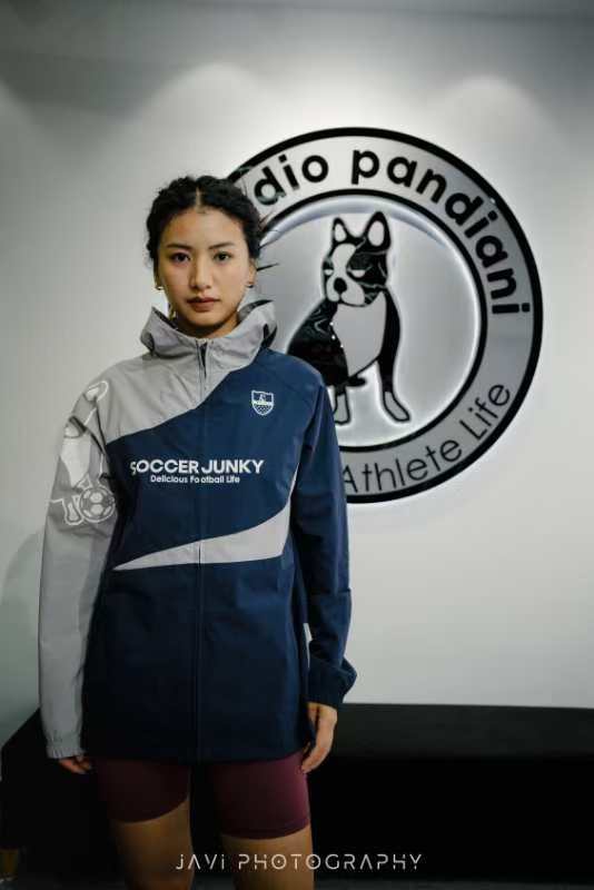 soccer junky 足球狗 月光梭织足球服训练外套连帽训练服SJ24961
