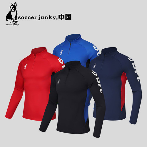 亲子款半拉链训练服运动套头长袖