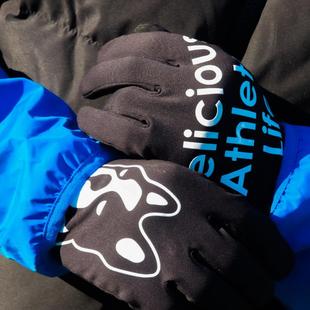 soccerjunky足球狗抓绒保暖可触屏训练手套防滑SJ24712 SJ25761