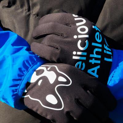 soccerjunky足球狗抓绒保暖可触屏训练手套防滑SJ24712 SJ25761