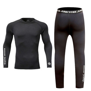 soccer junky足球狗 儿童紧身衣训练服足球运动紧身衣套装CP22602