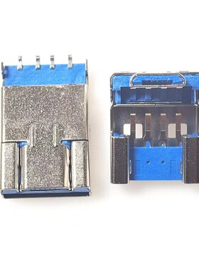 USB 3.0大电流4pin A公+MICRO翻盖二合一 L=19.0mm