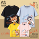 亲子装 一家三口四口高端超火 母女款 疯狂动物城亲子装 短袖 t恤夏