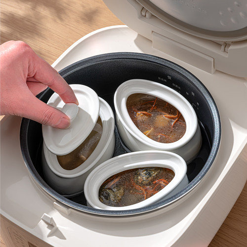 电饭煲一人小炖盅陶瓷瓦罐汤