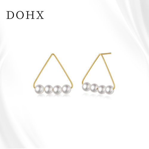 18k珍珠耳钉DOHX/都熙