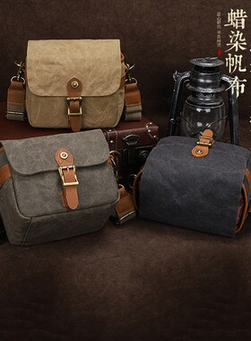 适用于SONY索尼A7M4 A7C ZVE10微单相机包A7R5 A7S3 A7M3 A7M2 A6300 A6500 A6600 A6100 NEX7单肩摄影包RX10