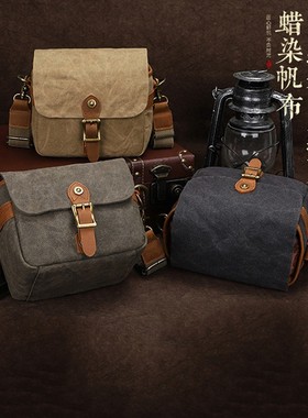 适用于微单相机包 富士XS10 XT5 XT4 XT30II XH2相机包 松下S1 S5 GX85 S5K相机包 奥林巴斯EM10 EM5 EM1复古