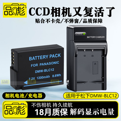 适用于松下DMW-BLC12E电池充电器