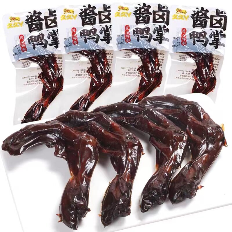 久丫老卤鸭爪掌解馋味食品
