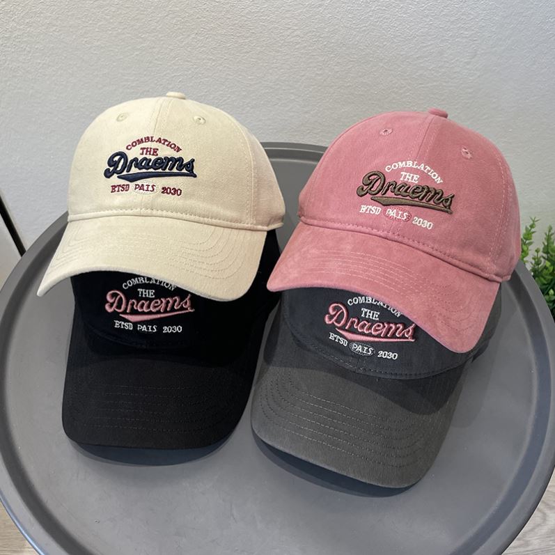 2024新款软顶棒球帽子女秋天时尚潮流个性字母休闲百搭鸭舌帽男