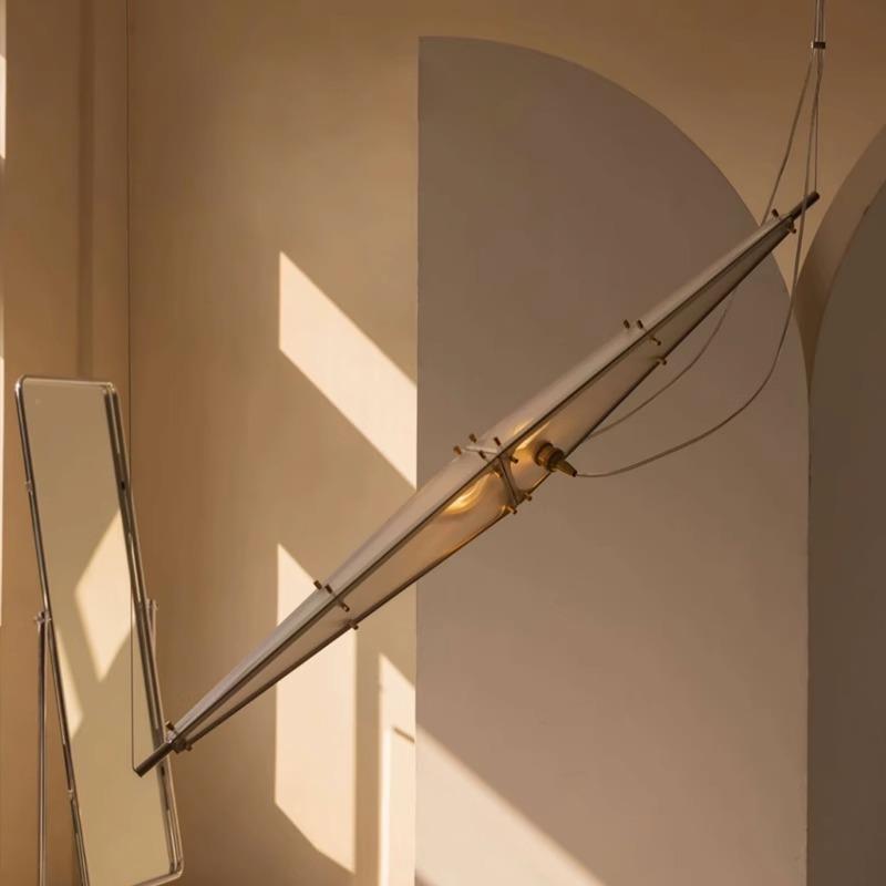 设计师工业风loft楼梯吧台酒店大堂玻璃灯陈星宇餐厅展厅前台吊灯