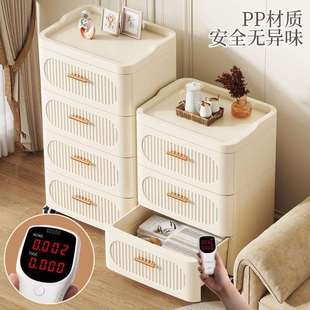 储物柜客厅可移动玩具置物柜收纳箱 卧室衣服收纳柜家用多层抽屉式