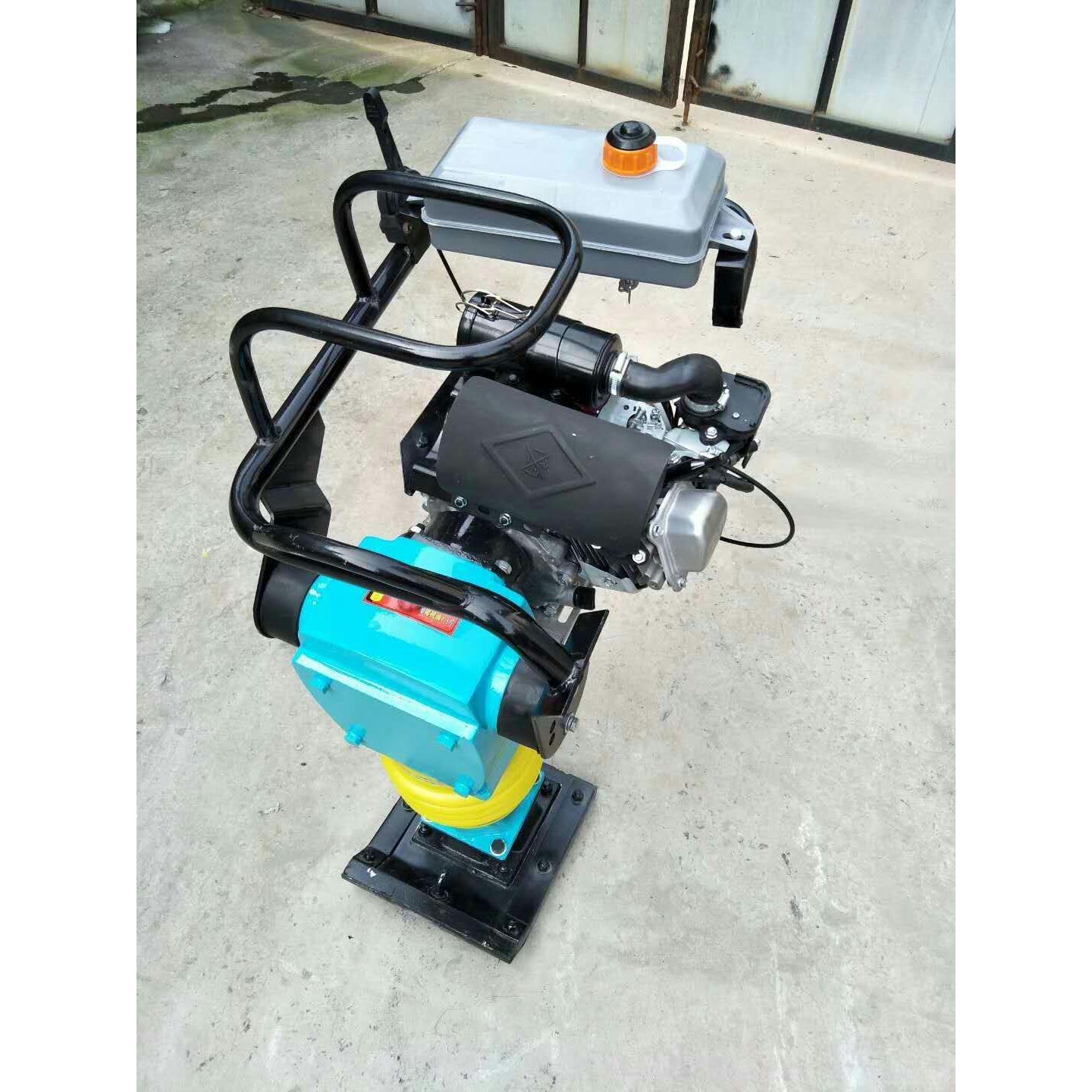 汽油冲击夯100型柴油电动打夯机土地夯实震振动地基220V/380V蹦蹦