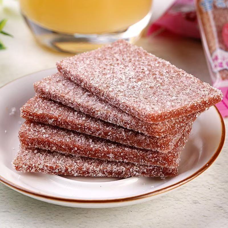 山楂软片零食独立小包装雪花山楂片酸甜可口办公室解馋零食休闲食