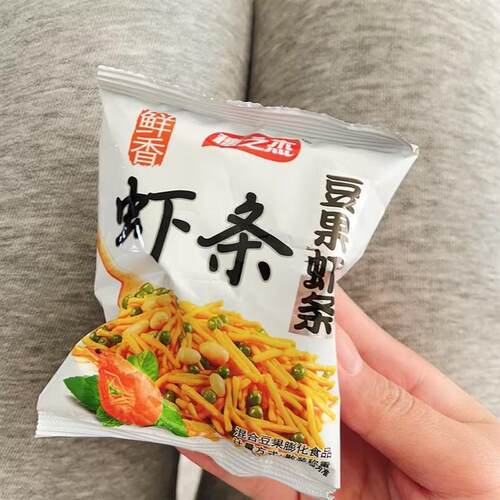 穗之杰豆果虾条咪味虾条膨化薯条炒货类休闲零食小吃