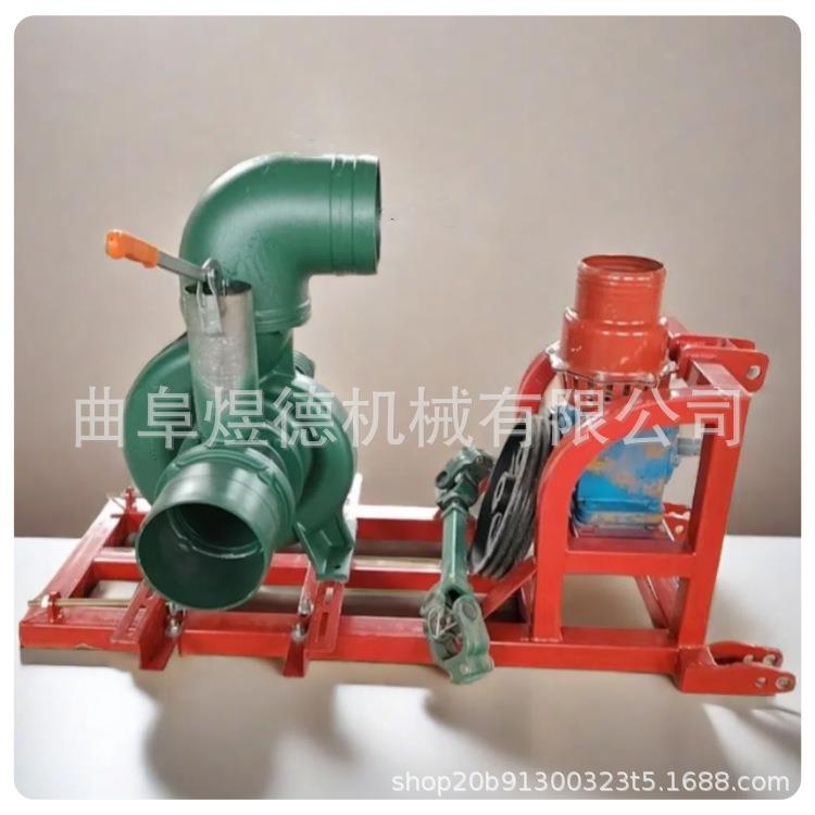 大流量220v抽水泵小型压井灌溉农田12寸移动泵车