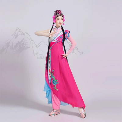 粉墨花旦演出服赤伶舞蹈服
