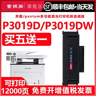 P3019D一体机碳粉盒鼓架 p3019dw能循环加粉墨盒适用奔图P3019黑白打印机硒鼓TL 419h粉盒晒鼓粉仓息鼓pantum