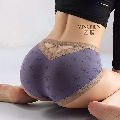 名痕纯欲蕾丝内裤女士纯棉裆