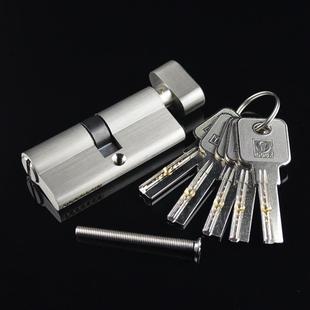 纯铜大70防火门锁芯大葫芦120锁芯卧室门锁头110mm单开门锁芯锁胆