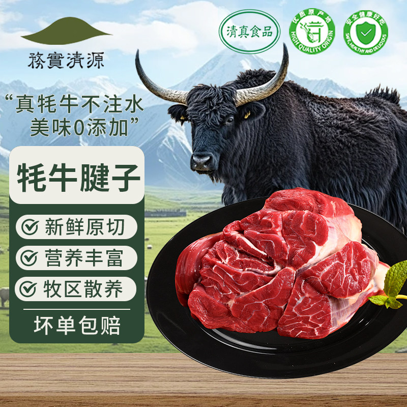 务实清源牛腱子新鲜原切牦牛肉