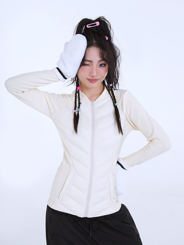 羽绒保暖滑雪服刃川滑雪