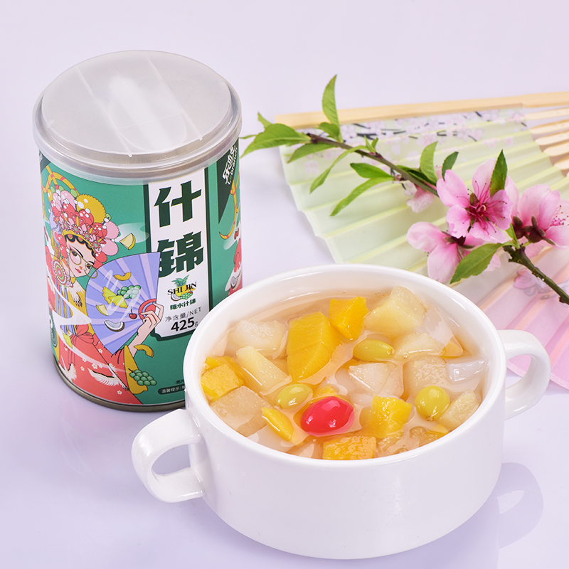 什锦罐头水果罐头新鲜商用批发