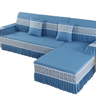 沙发垫四季通用防滑加厚沙发罩套全包组合罩套简约现代坐垫子盖布