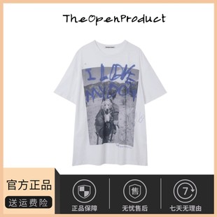【现货】 the open product新款韩国东大门狗狗涂鸦短袖女装T恤夏