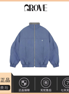 【现货】nocontent韩国冬款休闲减龄防水保暖立领夹克棉服外套女