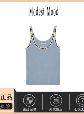 【现货】modest mood 韩国东大门显瘦蕾丝拼接吊带小背心内搭女