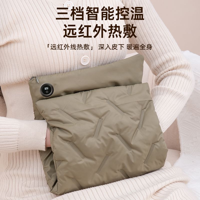 新款石墨烯发热暖手宝usb充电男女学生宿舍便携式无水防爆自发热