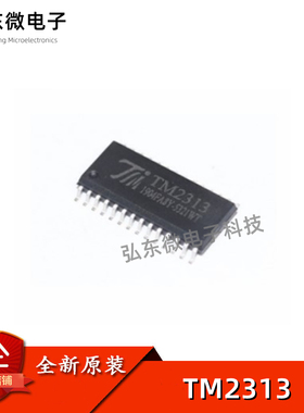 全新原装 TM2313 贴片SOP-28  三对输入四声道数字控制音频芯片